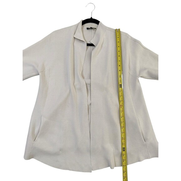 Eileen Fisher Silk Blend Open Longline Cardigan Sweater Size Medium *Read* - Picture 5 of 12